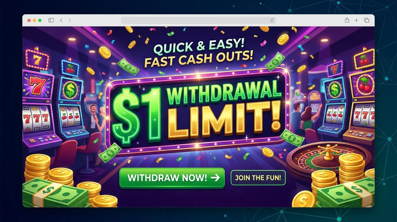 Vegaz casino 1 € uttak